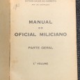 «Manual do Oficial Miliciano 2 Volumes»