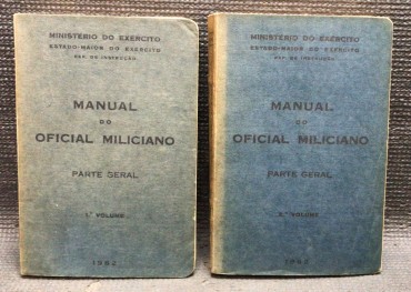 «Manual do Oficial Miliciano 2 Volumes»