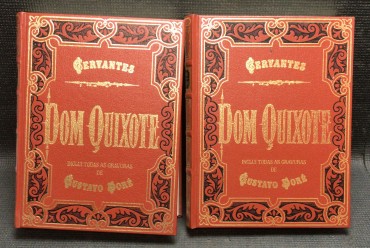 DOM QUIXOTE 2 VOLUMES - GRAVURAS DE GUSTAVO DORÉ