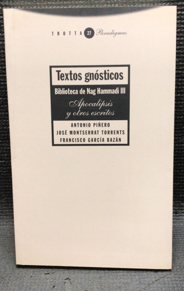 TEXTOS GNÓSTICOS - BIBLIOTECA DE NAG HAMMADI III