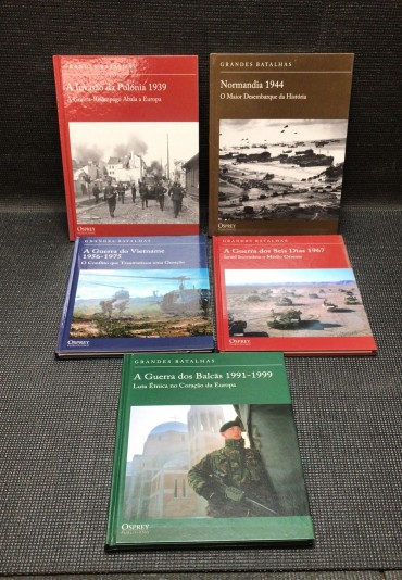 «Colecção Grandes Batalhas 5 Volumes»