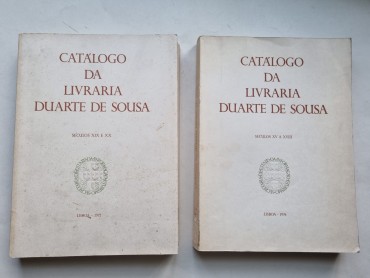 CATÁLOGO DA LIVRARIA DUARTE DE SOUSA