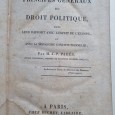 PRINCIPES GÉNÉRAUX DU DROIT POLITIQUE - 1817