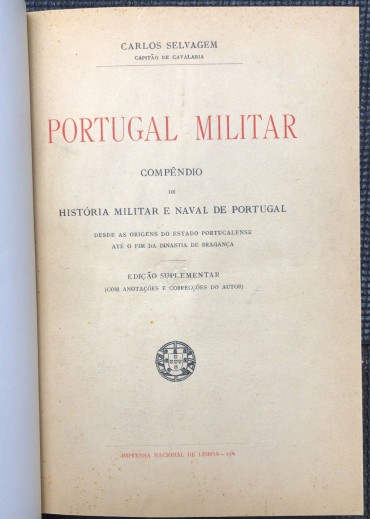 «Portugal Militar - Compêndio de História Militar e Naval de Portugal»