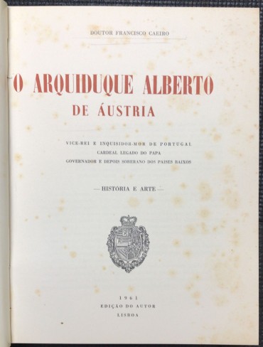 «O Arquiduque Alberto de Áustria»