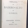 «Origens do Bairro-Alto de Lisboa»