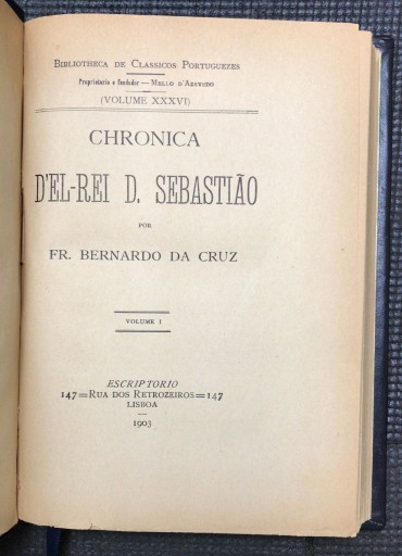 «Chronica d' El-Rei D. Sebastião»