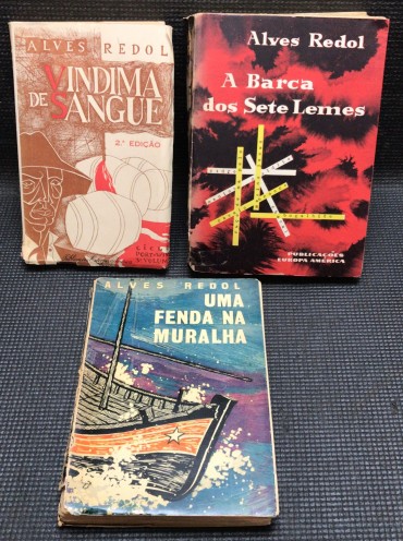 «Lote 3 Livros Alves Redol »