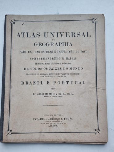 ATLAS UNIVERSAL DE GEOGRAPHIA