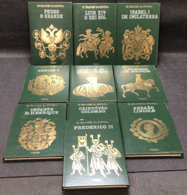 «Colecção Os Grandes da História - 10 Volumes»