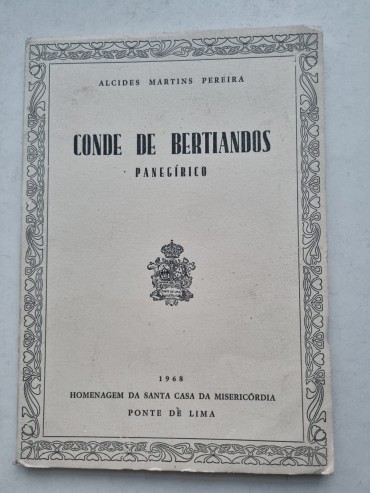 CONDE DE BERTIANDOS PANEGÍRICO