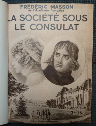 «La Société Sous Le Consulat»