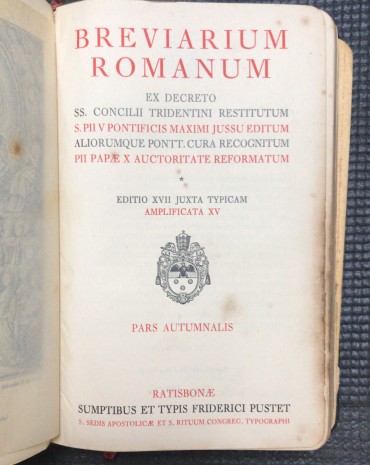 «Breviarium Romanum» (4)