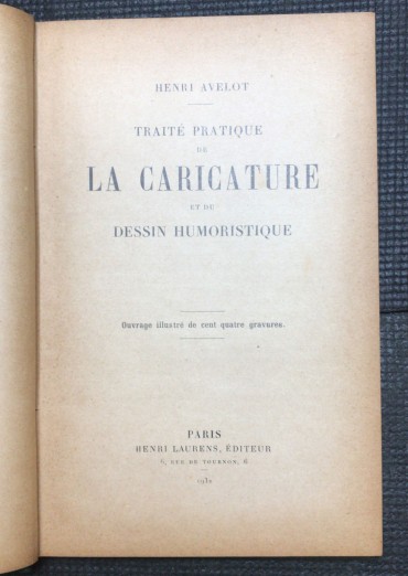 «Traité pratique de la caricature et du dessin humoristique»