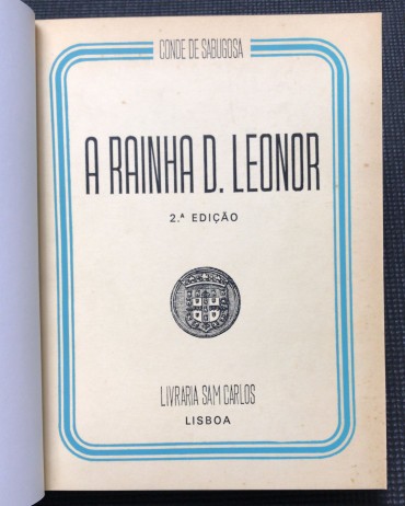 «A Rainha D. Leonor»