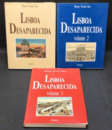 «Lisboa Desaparecida - 3 Volumes»