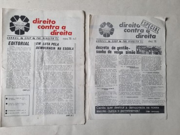 JORNAL DA GDUP DA FACULDADE DE DIREITO DE LISBOA 1976