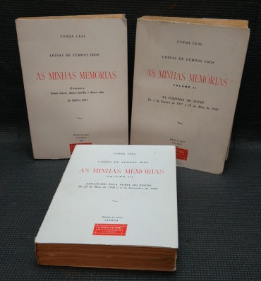 AS MINHAS MEMÓRIAS - 3 VOLUMES