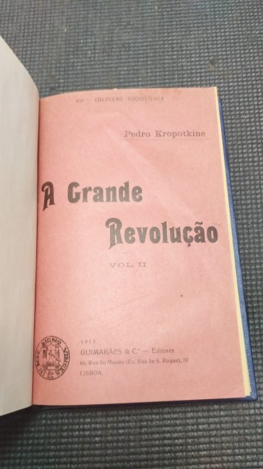 «A grande revolução»