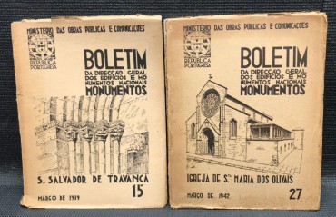 «Lote 2 Boletins da Direcção Geral dos Edifícios e Monumentos Nacionais»