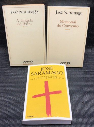 «Lote 3 Livros José Saramago» 