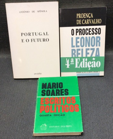 «Lote 3 Livros Diversos»