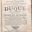 «Orthographia ou Arte de Escrever e Pronunciar com Acerto a Lingua Portugueza - 1739»