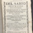 «Del Sabio Instruido de La Naturaleza - 1704»