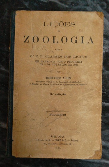 LIÇÕES DE ZOOLOGIA