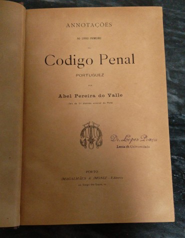 CODIGO PENAL PORTUGUEZ