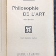 «Philosophie De L' Art - 2 Tomos»