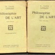 «Philosophie De L' Art - 2 Tomos»