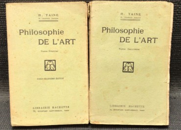 «Philosophie De L' Art - 2 Tomos»