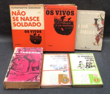 «Lote 6 Livros Diversos»