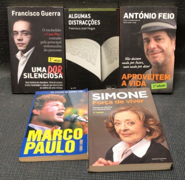 «Lote 5 Livros Diversos» 