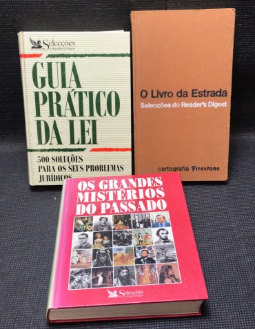 «Lote 3 Livros» 