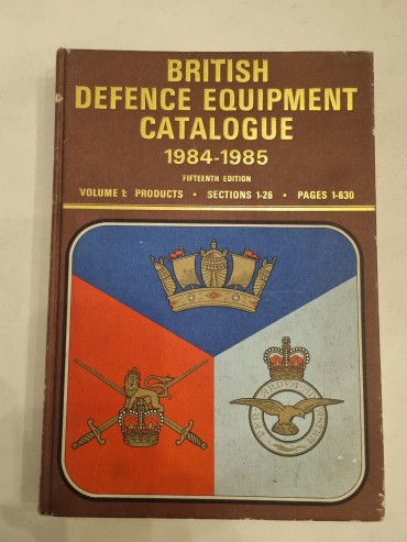 BRITISH DEFENCE EQUIPMENT CATALOGUE 1984-1985