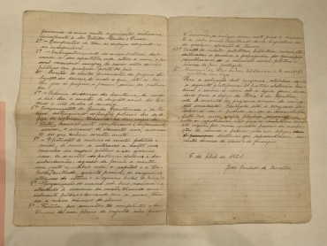 MANUSCRITO REPUBLICANO