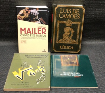 «Lote 4 Livros Diversos»