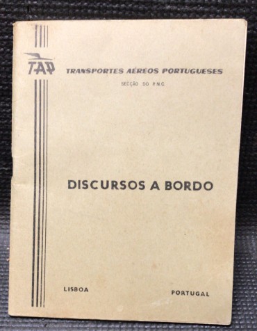 «TAP - Discursos a Bordo» 