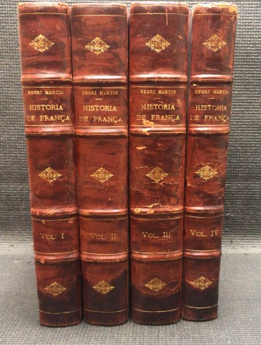 «História de França - 4 Volumes»