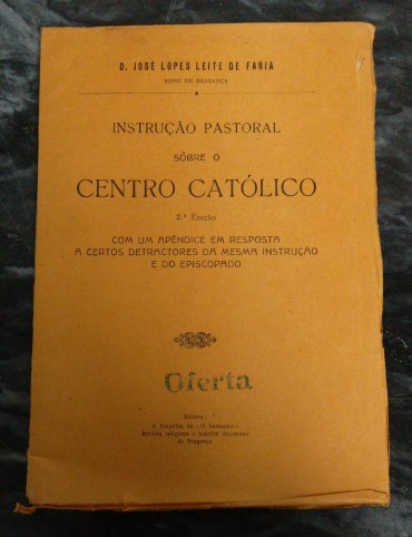 INSTRUÇÃO PASTORAL SOBRE O CENTRO CATÓLICO