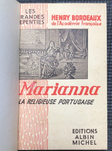 «Marianna - La Religieuse Portugaise»