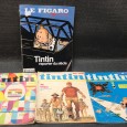 «Lote 3 Revistas Tintin e 1 Le Figaro» 