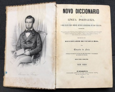 «Novo Diccionario da Lingua Portugueza - 4 Volumes - 1850-1853»