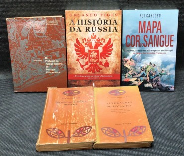 «Lote 5 Livros História» 