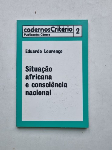 SITUAÇÃO AFRICANA E CONSCIÊNCIA NACIONAL