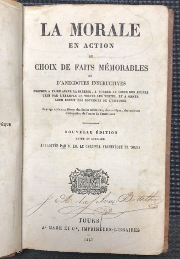 «La Morale en Action - 1857»