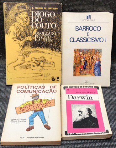 «Lote 4 Livros DIversos» 