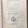 «Catálogo da Exposição Bibliográfica e Iconográfica de Júlio Dantas»